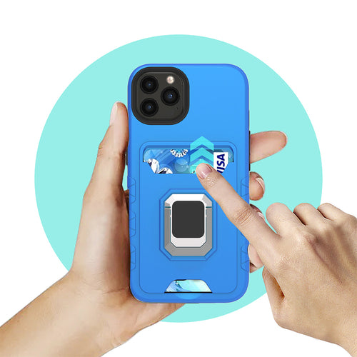 Card Slot Hybrid Case for iPhone 13 Pro Max