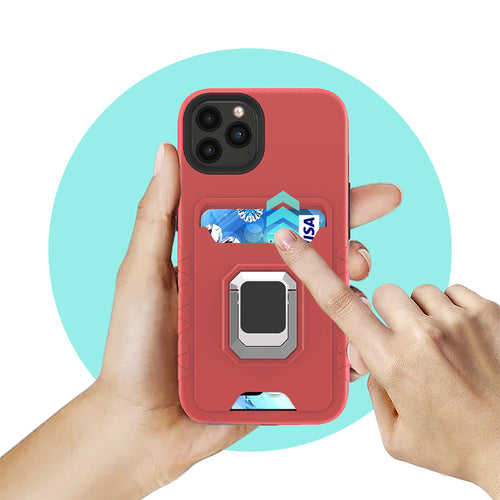 Card Slot Hybrid Case for iPhone 13 Pro Max