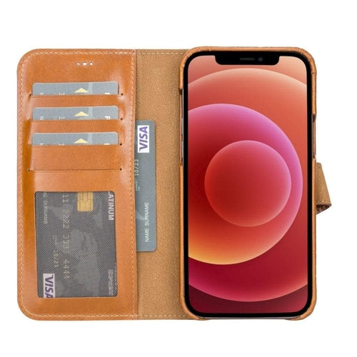 Full Leather Coating Wallet Case for Apple iPhone 13