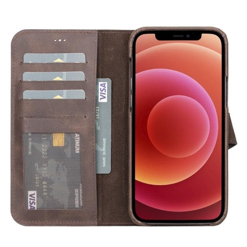 Full Leather Coating Wallet Case for Apple iPhone 13