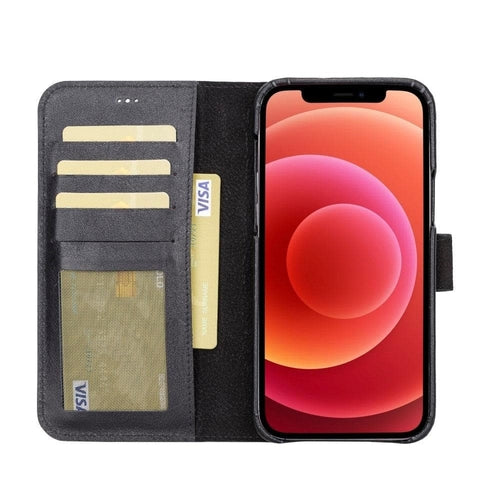 Full Leather Coating Wallet Case for Apple iPhone 13