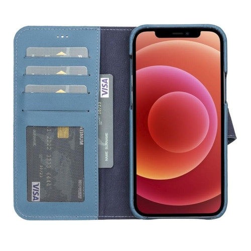 Full Leather Coating Wallet Case for Apple iPhone 13