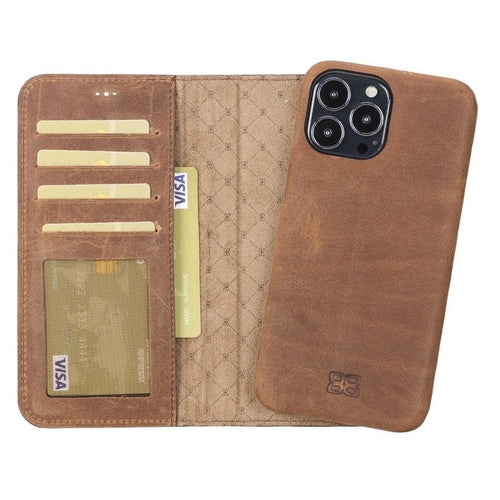 Full Leather Coating Wallet Case for Apple iPhone 13