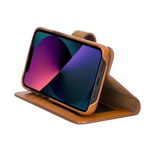 Full Leather Coating Wallet Case for Apple iPhone 13