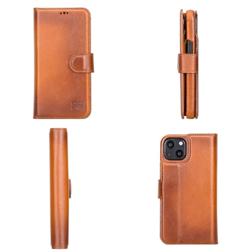 Full Leather Coating Wallet Case for Apple iPhone 13