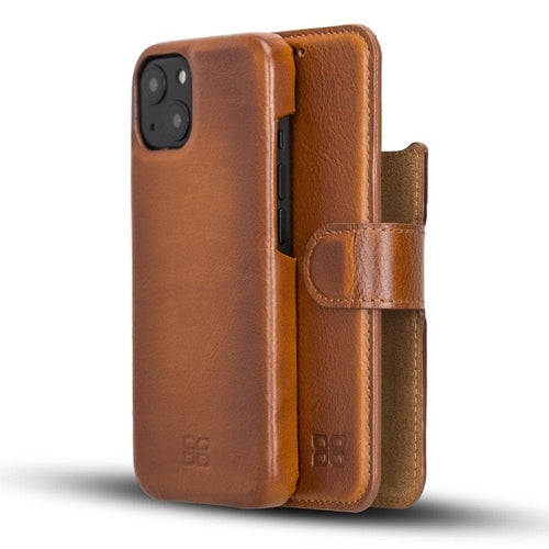 Full Leather Coating Wallet Case for Apple iPhone 13