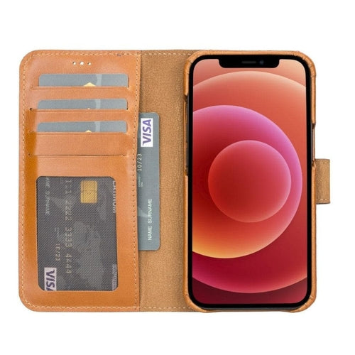 Full Leather Coating Wallet Case for Apple iPhone 13
