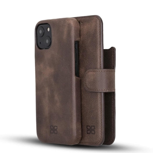 Full Leather Coating Wallet Case for Apple iPhone 13
