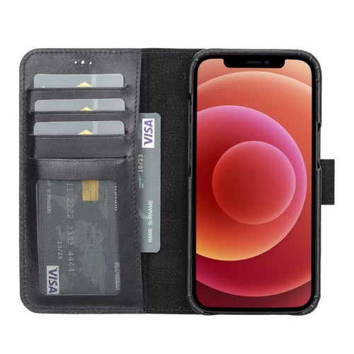 Full Leather Coating Wallet Case for Apple iPhone 13