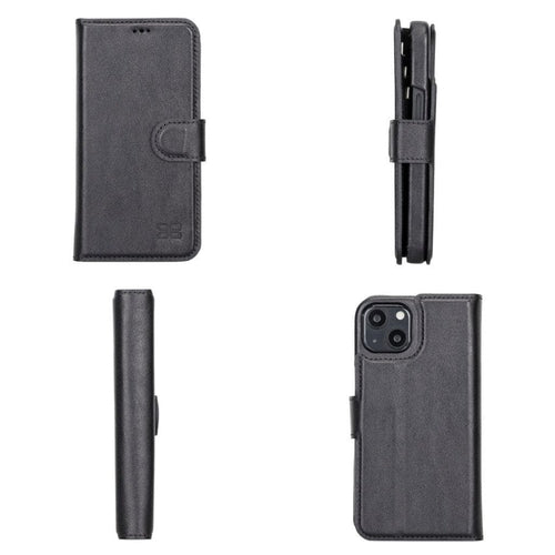 Full Leather Coating Wallet Case for Apple iPhone 13