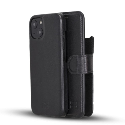 Full Leather Coating Wallet Case for Apple iPhone 13