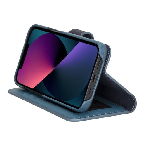 Full Leather Coating Wallet Case for Apple iPhone 13