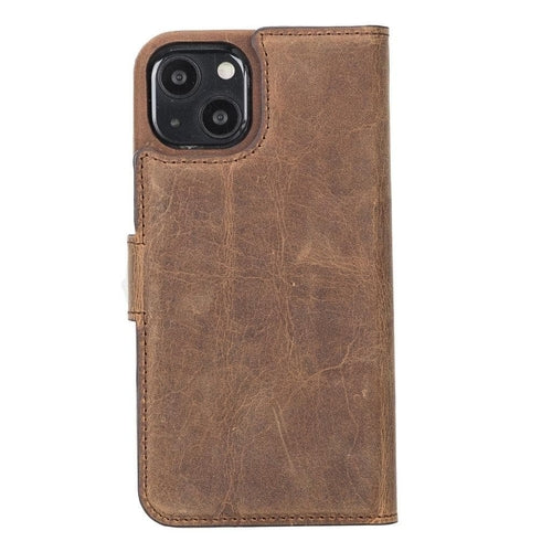 Full Leather Coating Wallet Case for Apple iPhone 13